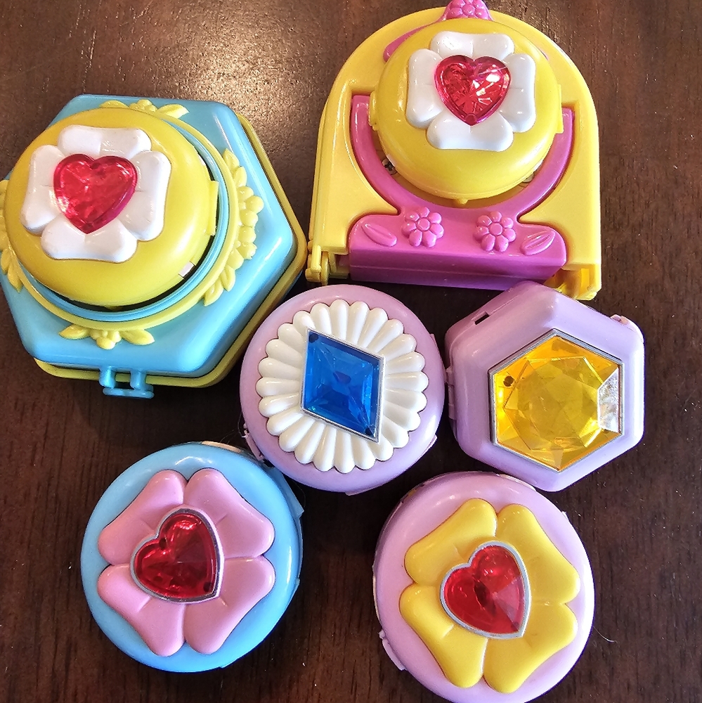 1984 Vintage Sweet Secrets Lot of 6 Charm Dolls